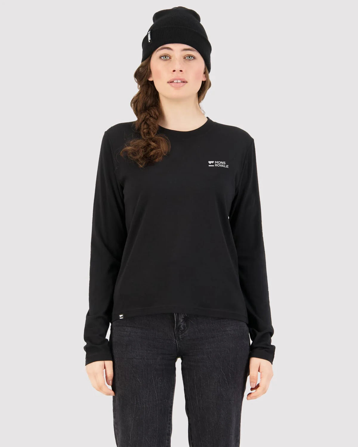 Mons Royale Womens Icon Merino Air-Con Relaxed LS