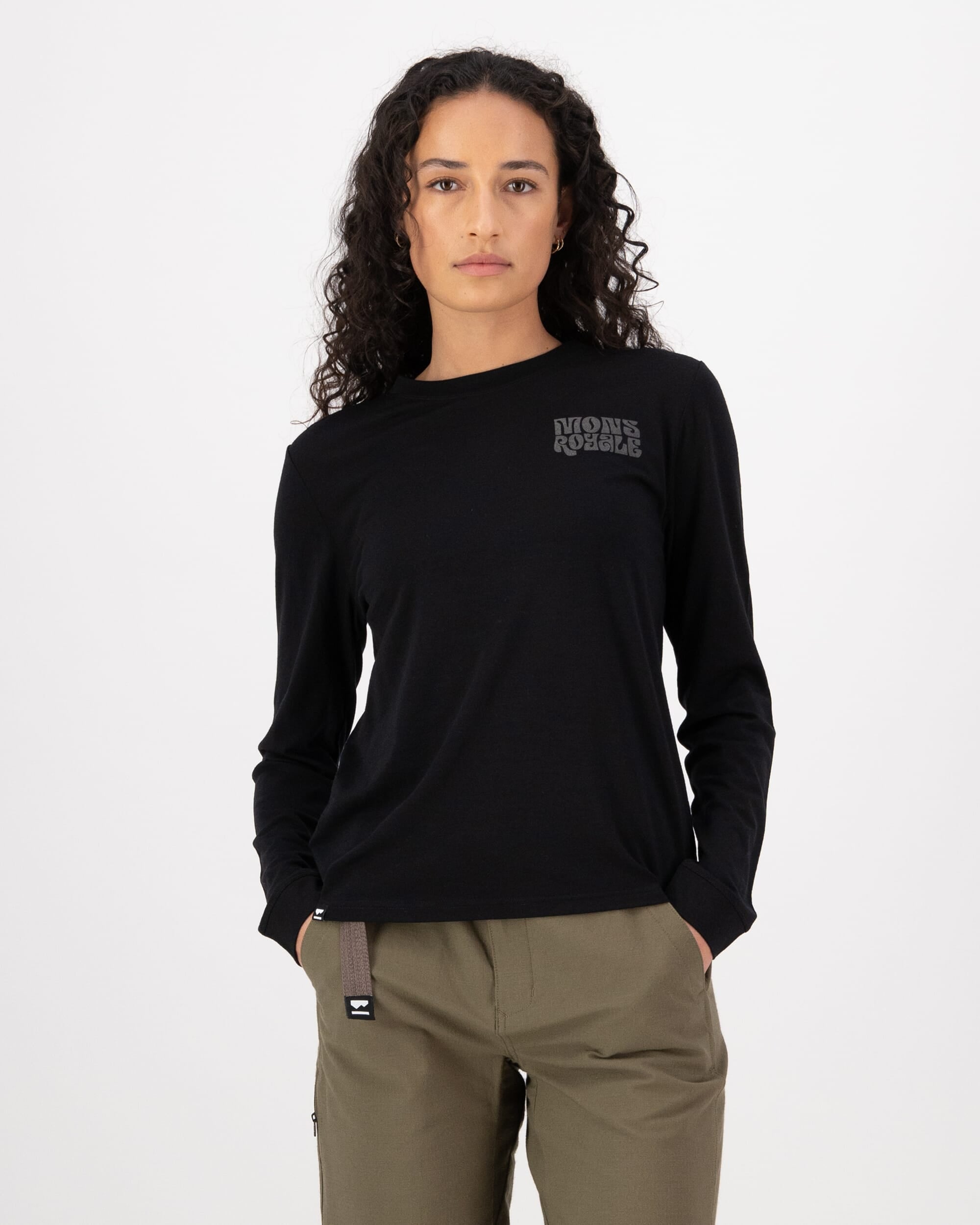 Mons Royale Womens Icon Merino Long Sleeve