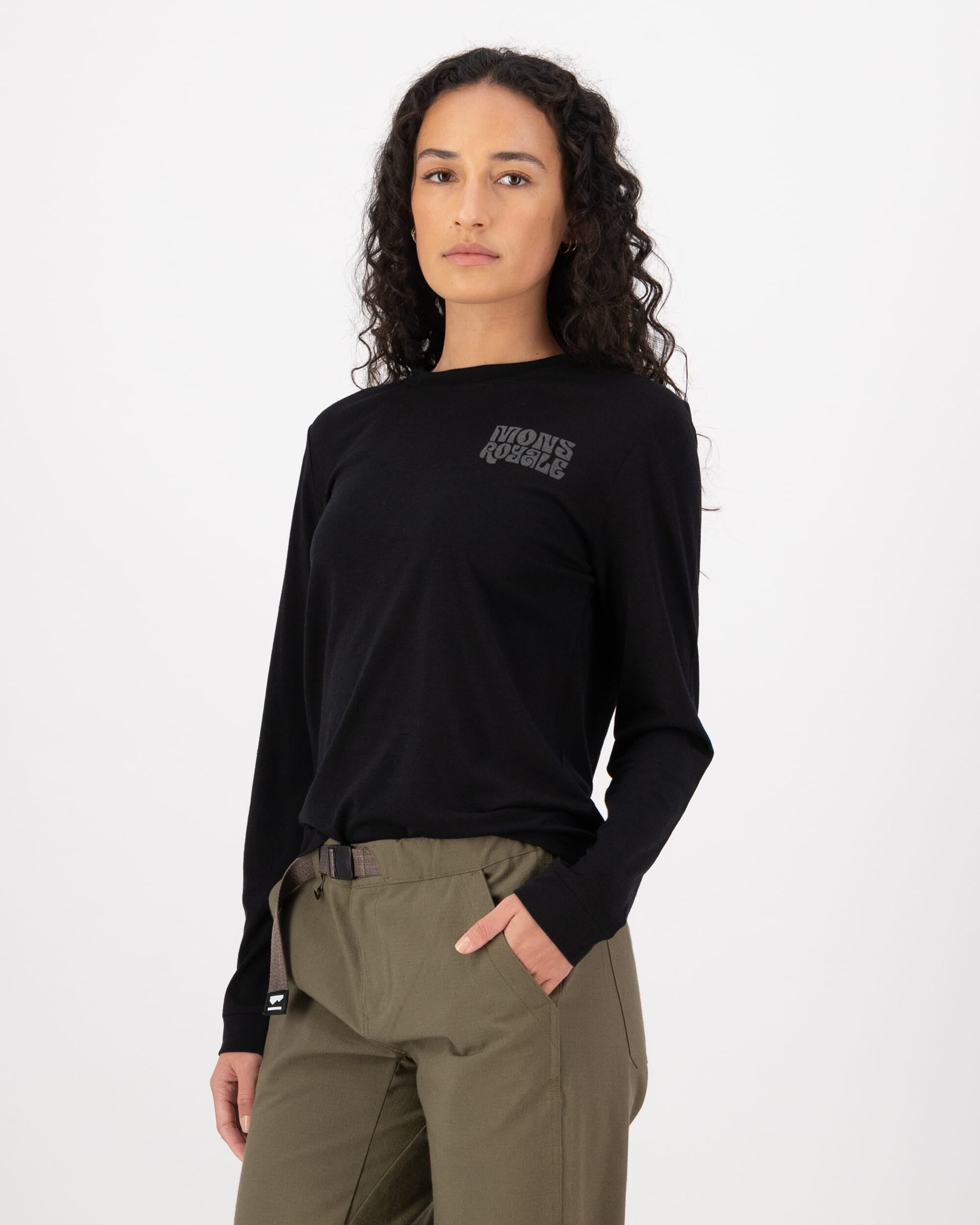 Mons Royale Womens Icon Merino Long Sleeve