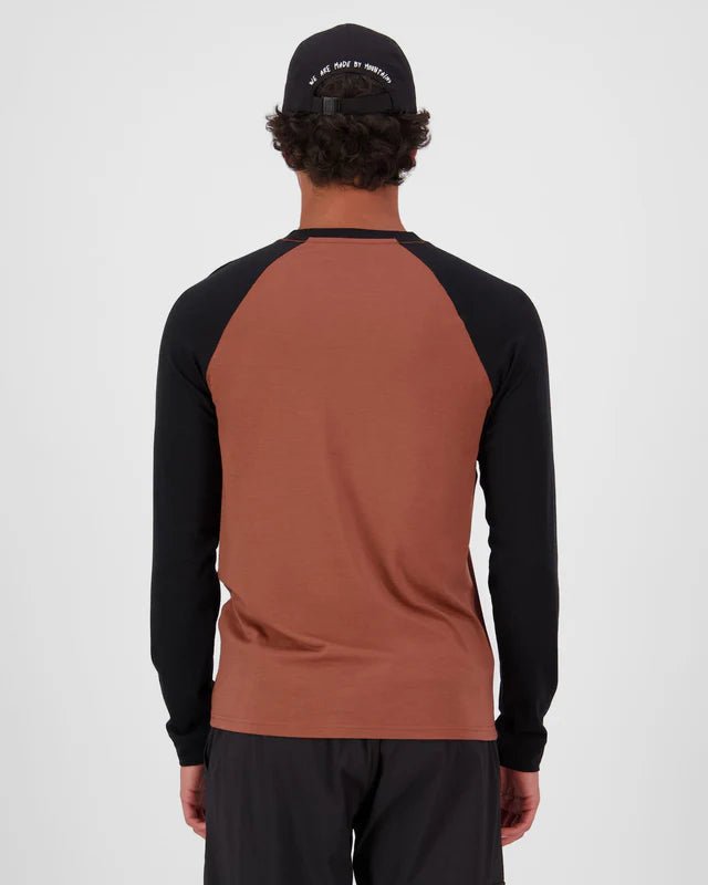 Mons Royale Mens Icon Merino Raglan Long Sleeve