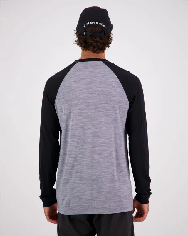 Mons Royale Mens Icon Merino Raglan Long Sleeve