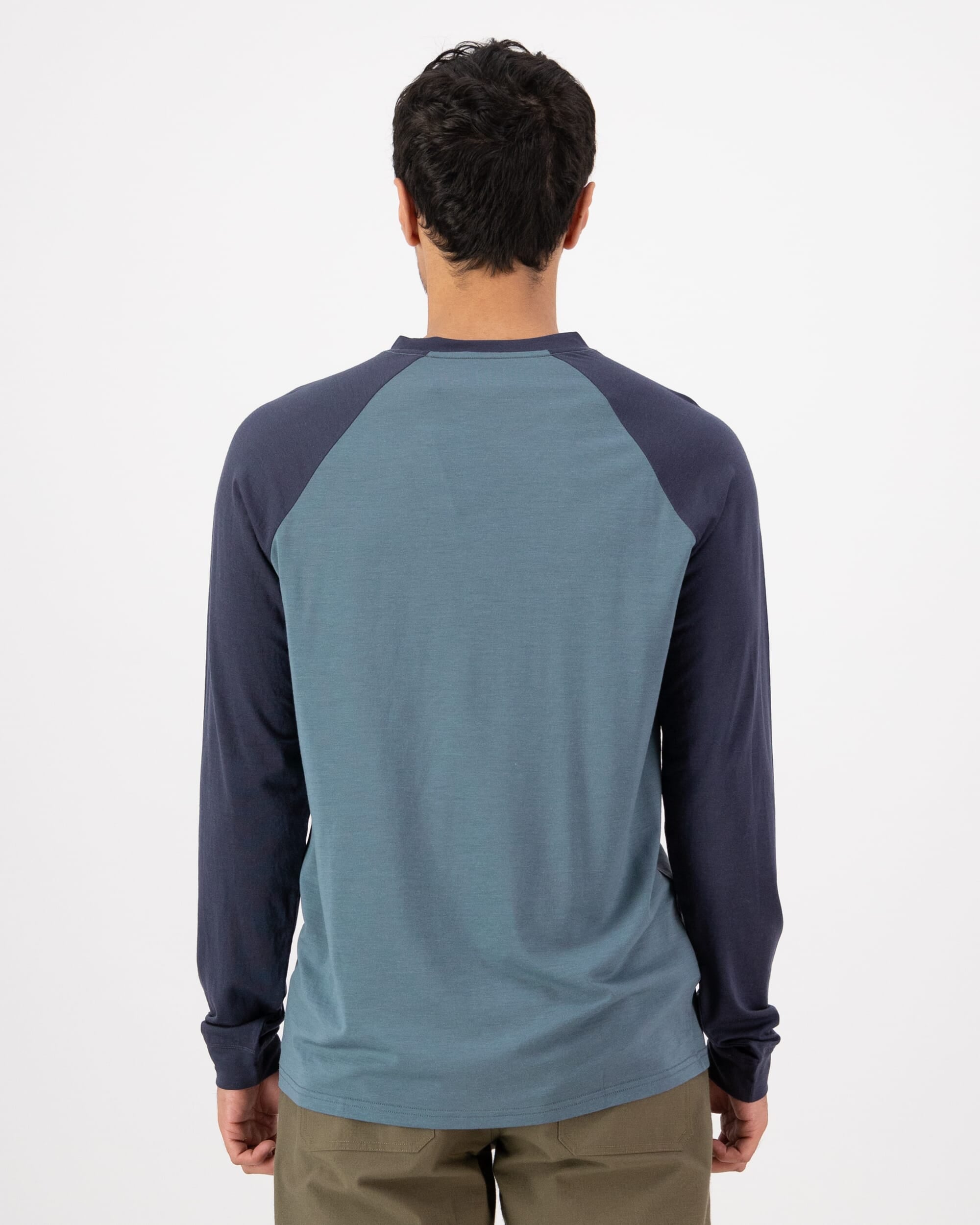 Mons Royale Mens Icon Merino Raglan Long Sleeve