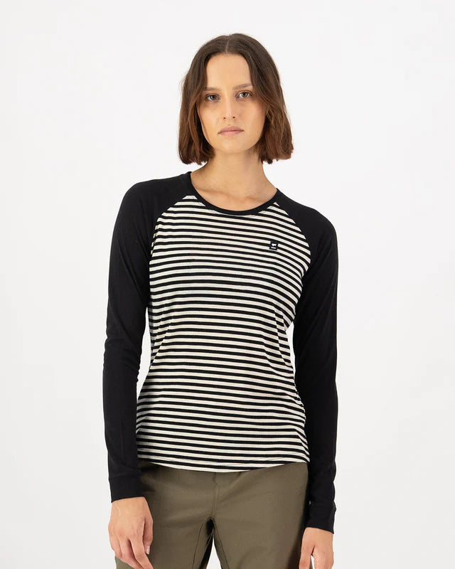 Mons Royale Womens Icon Merino Raglan Long Sleeve