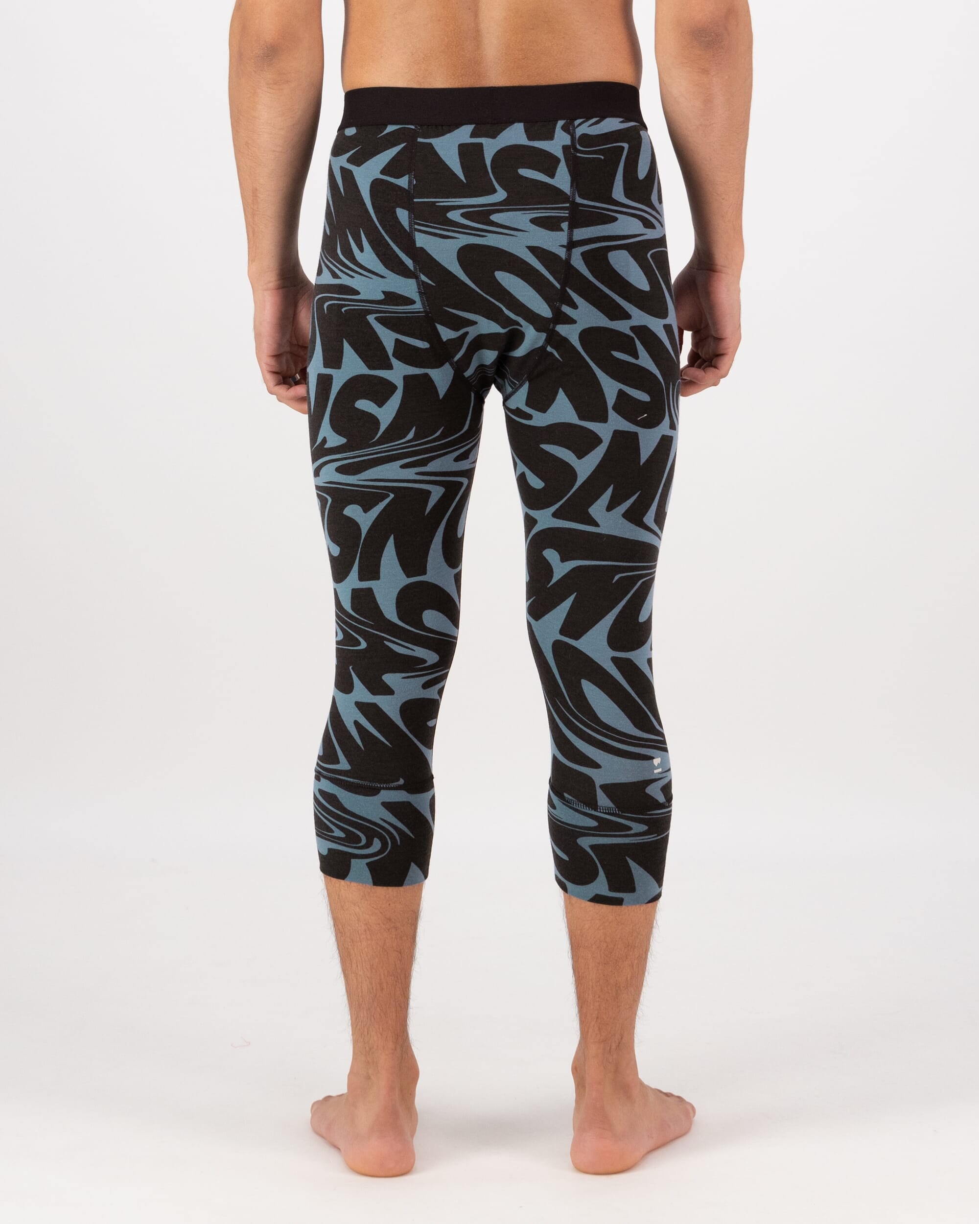 Mons Royale Mens Cascade Merino Base Layer 3/4 Legging