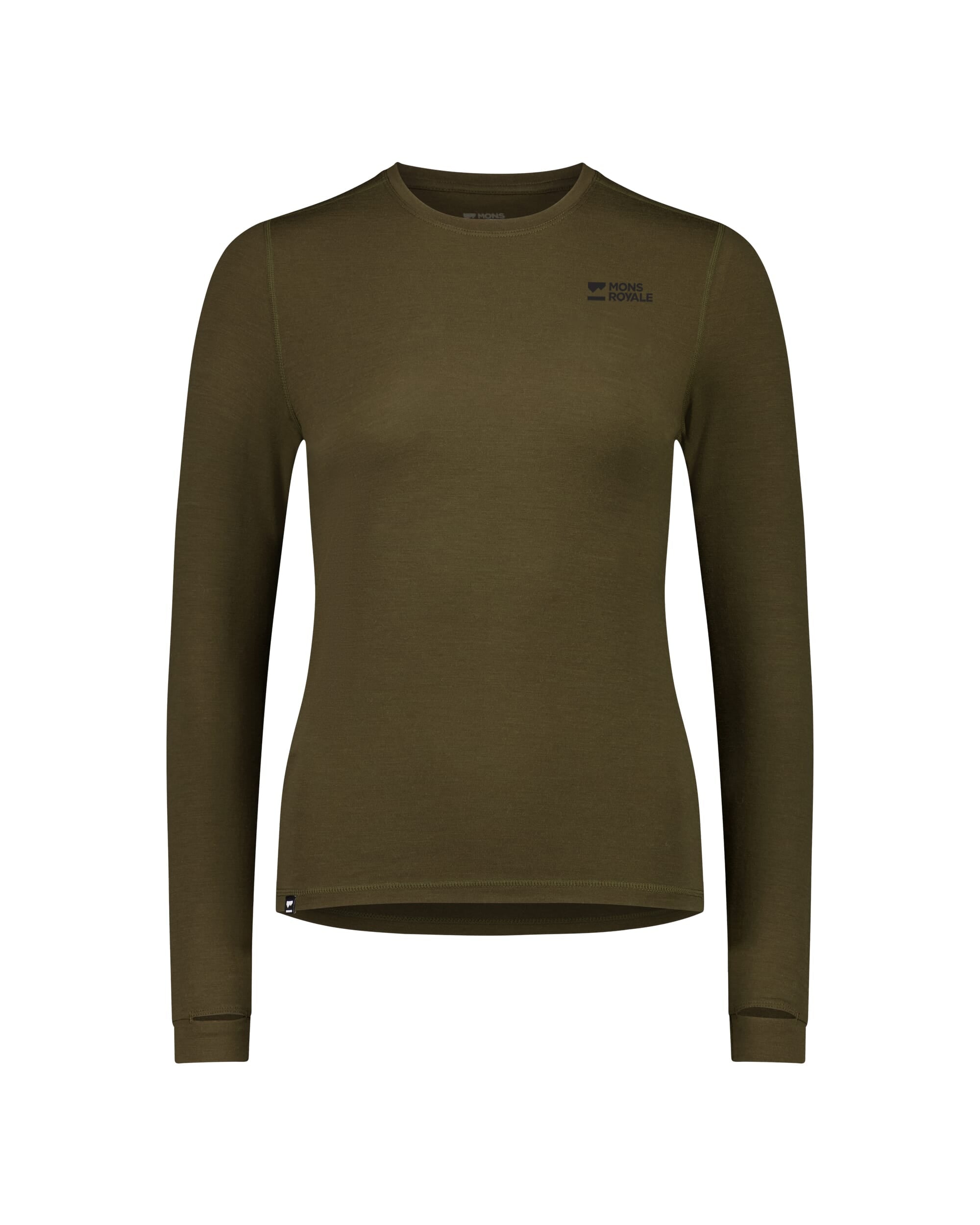 Mons Royale Womens Cascade Merino Base Layer Long Sleeve