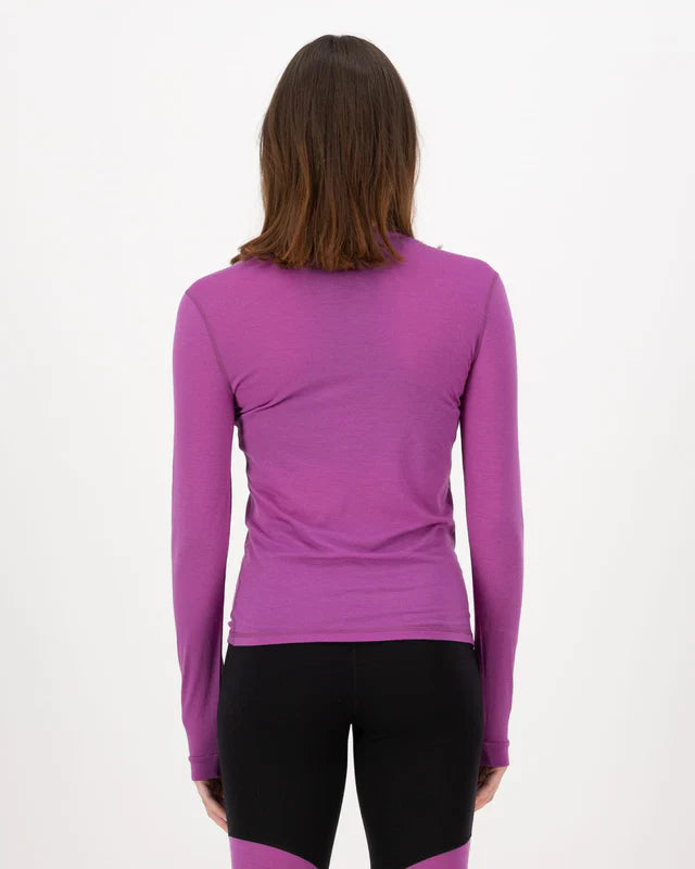 Mons Royale Womens Cascade Merino Base Layer Long Sleeve