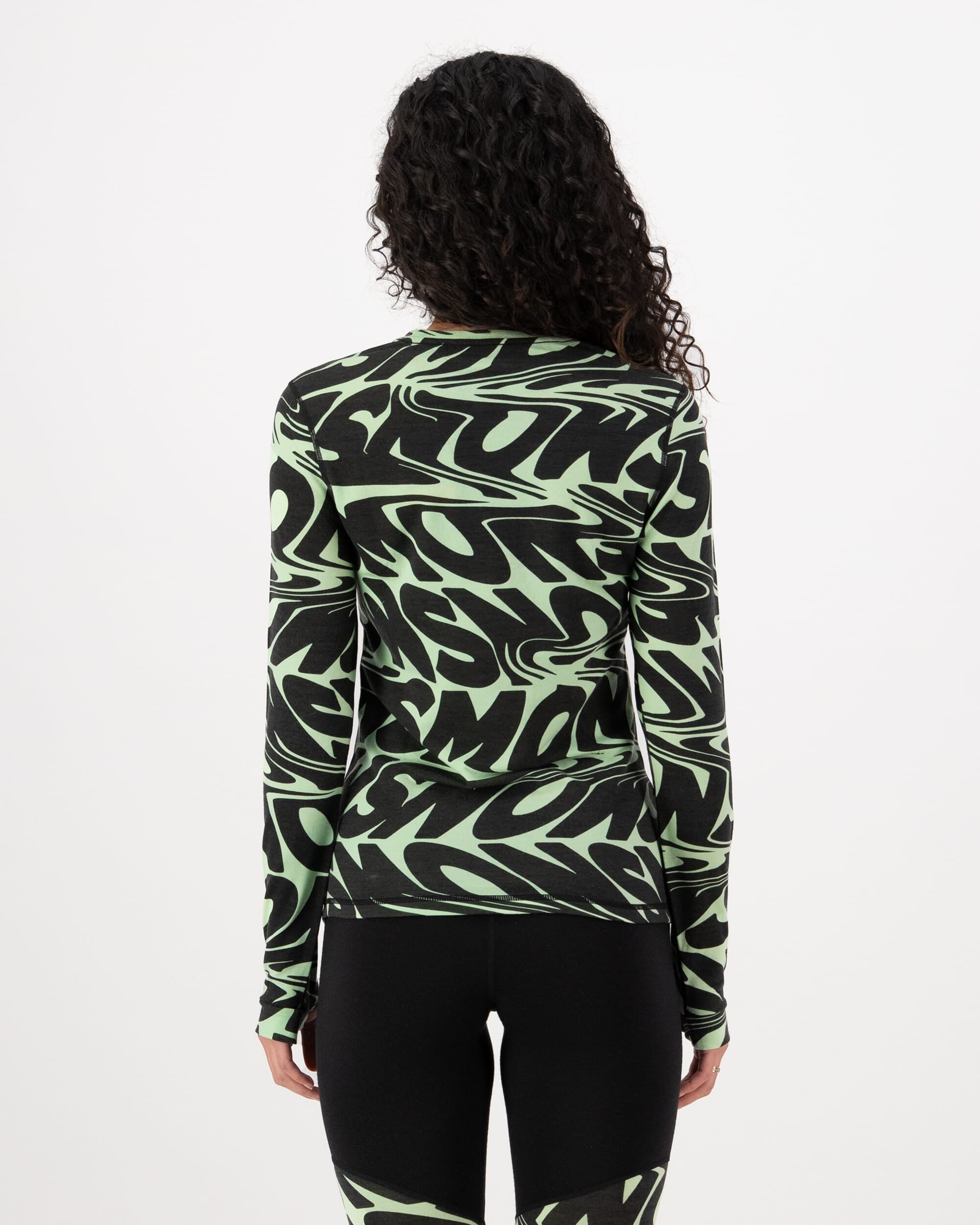 Mons Royale Womens Cascade Merino Base Layer Long Sleeve