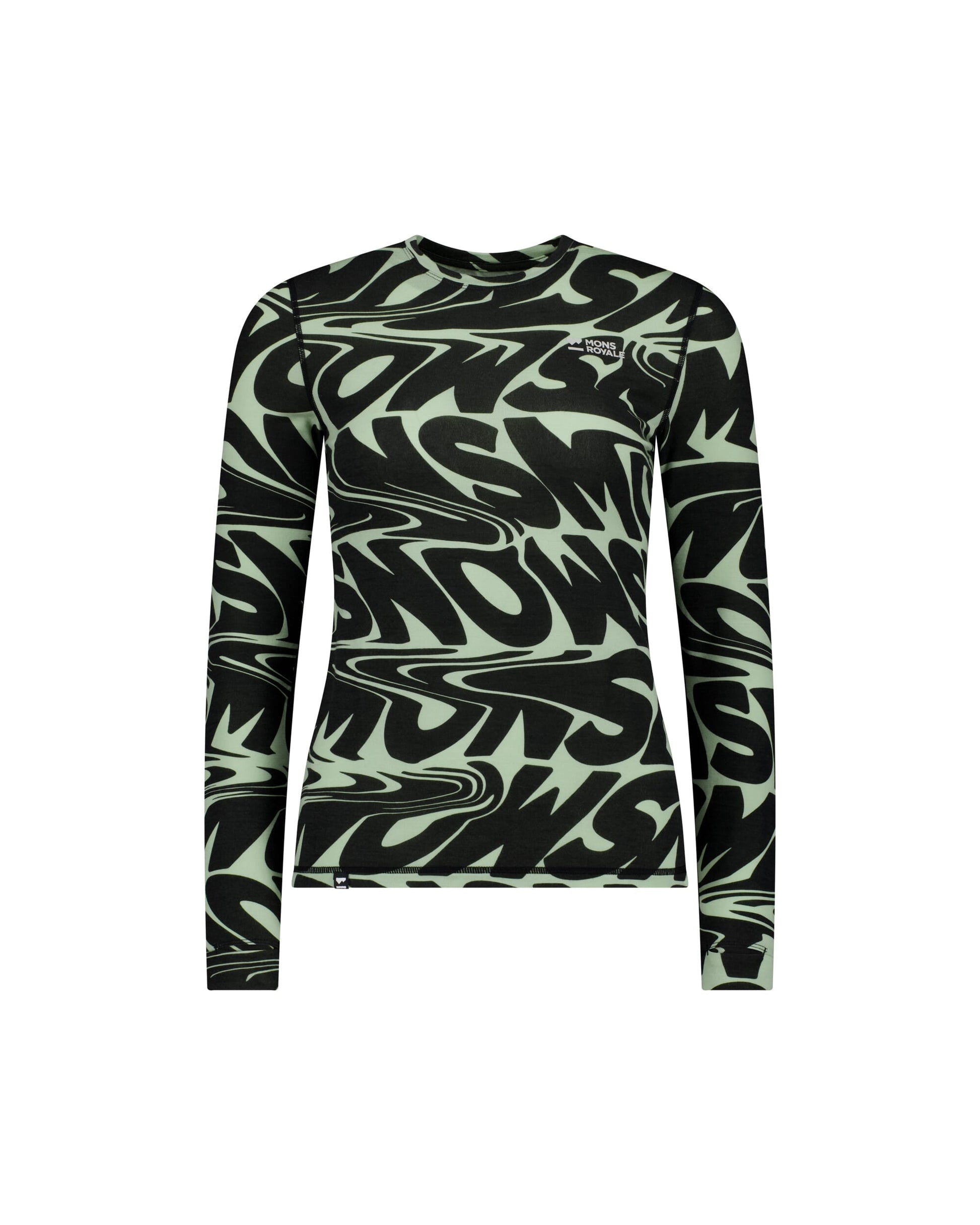 Mons Royale Womens Cascade Merino Base Layer Long Sleeve