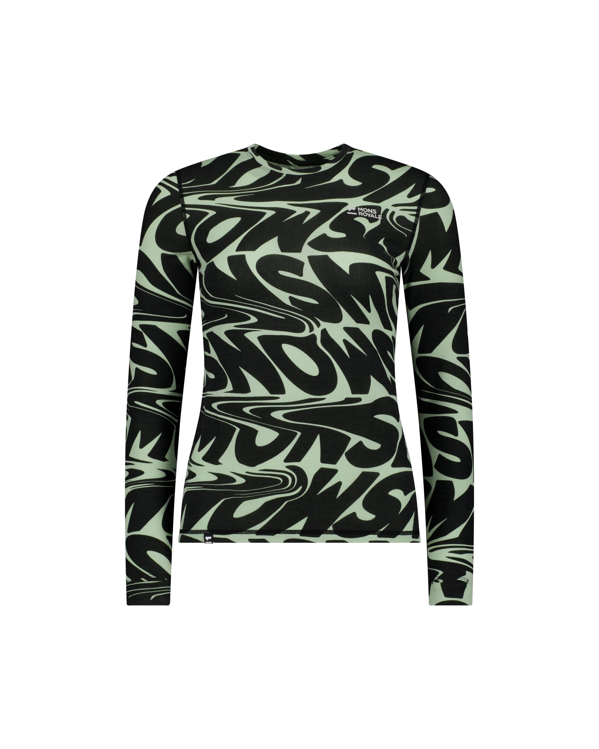 Mons Royale Womens Cascade Merino Base Layer Long Sleeve