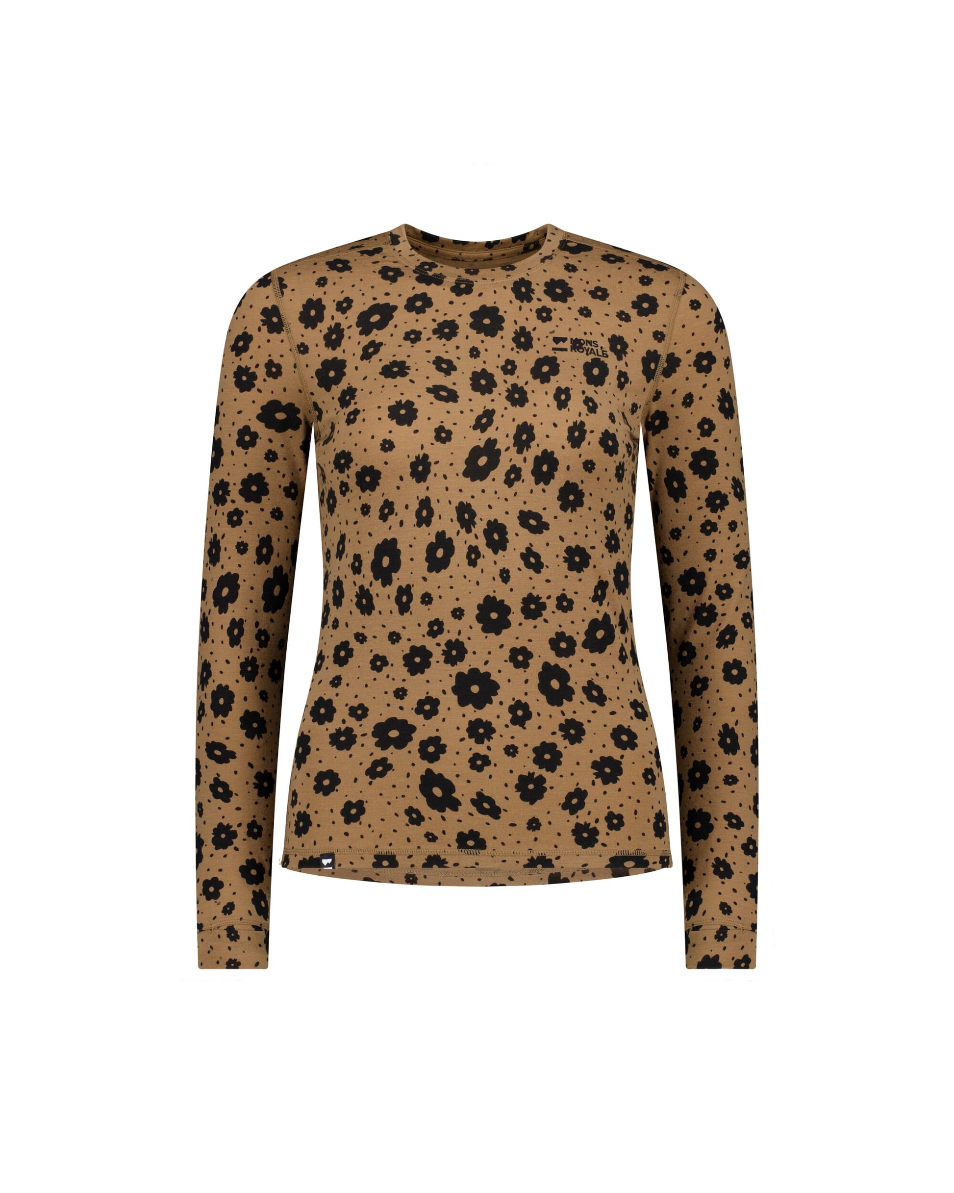 Mons Royale Womens Cascade Merino Base Layer Long Sleeve