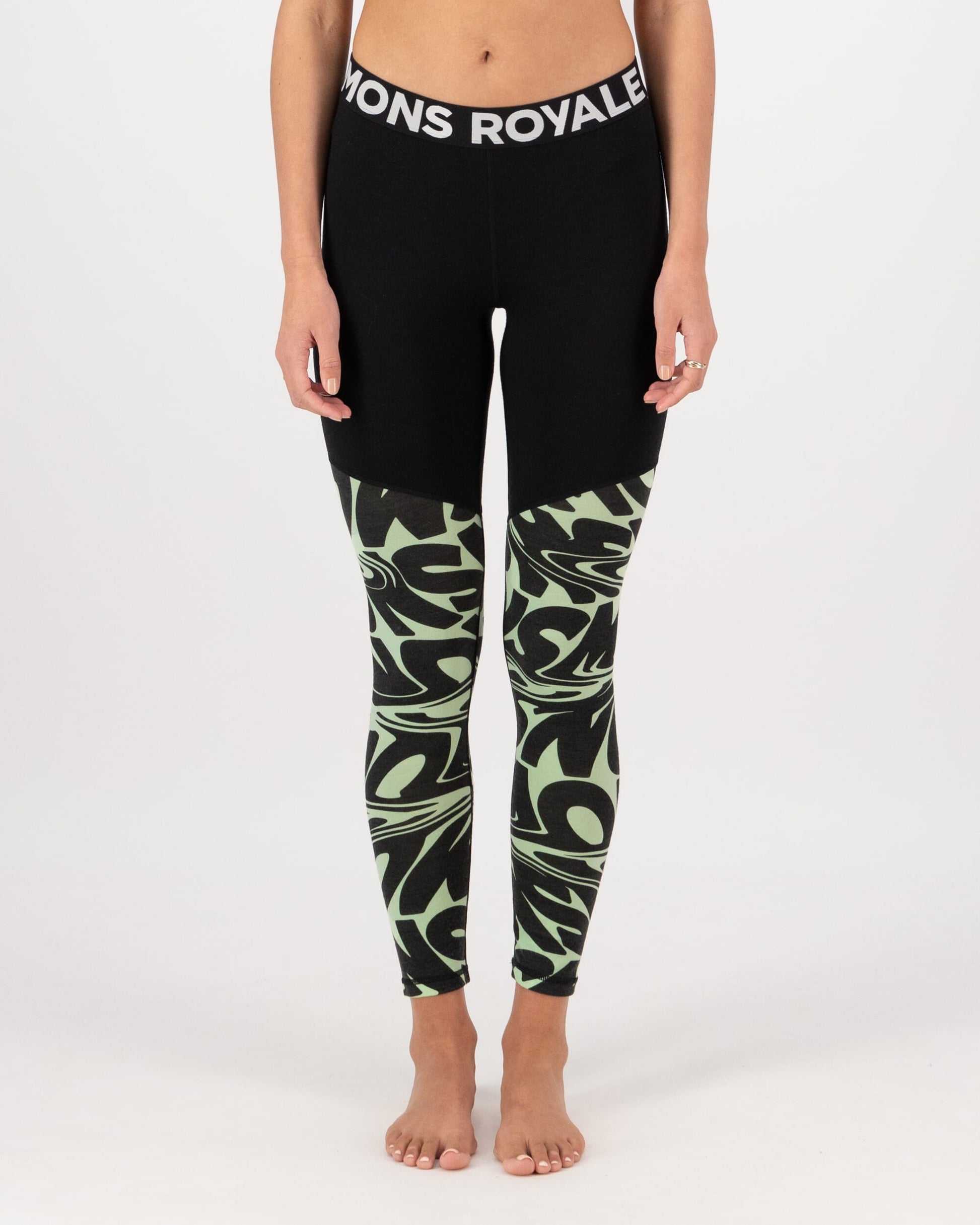 Mons Royale Womens Cascade Merino Base Layer Legging