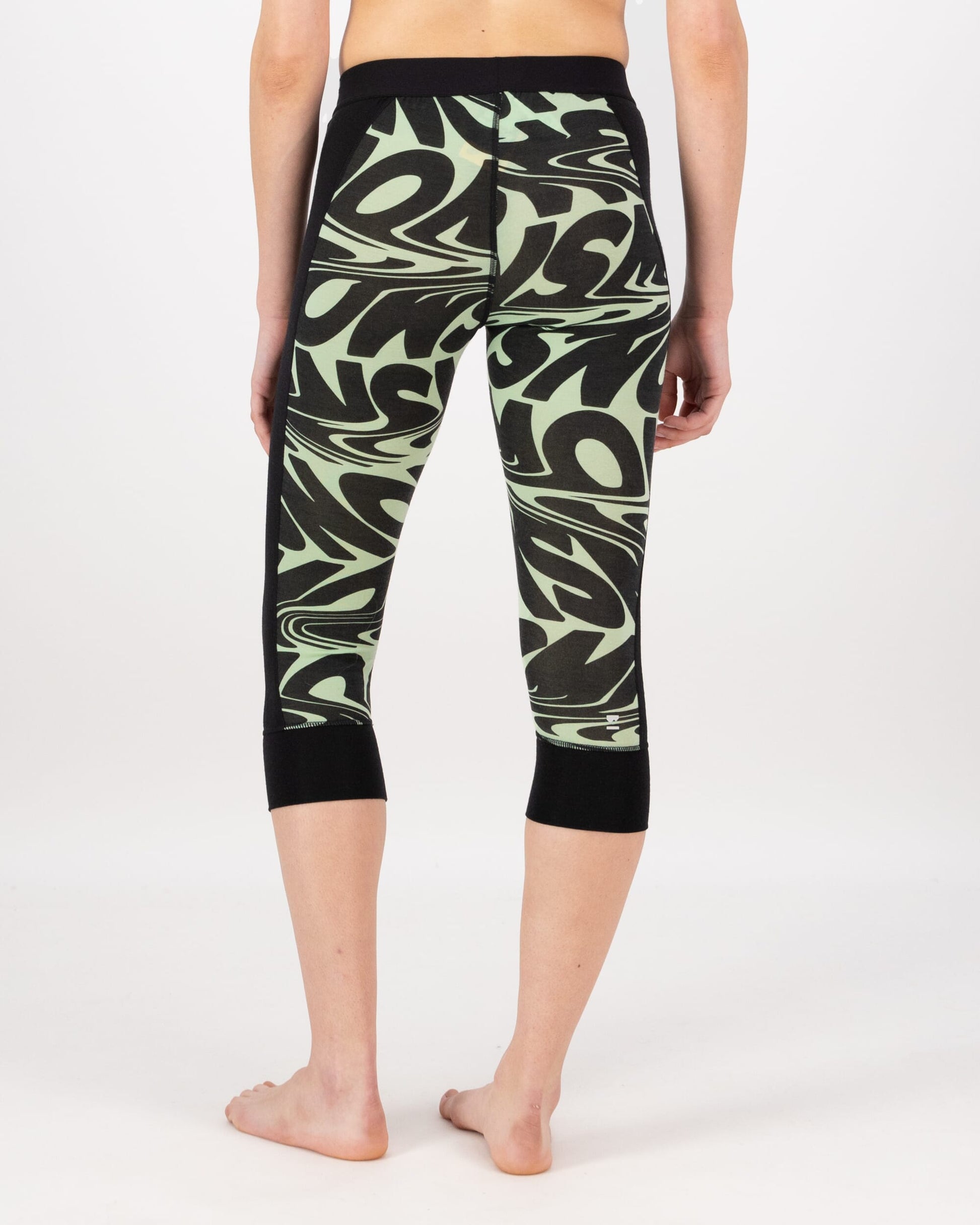 Mons Royale Womens Cascade Merino Base Layer 3/4 Legging