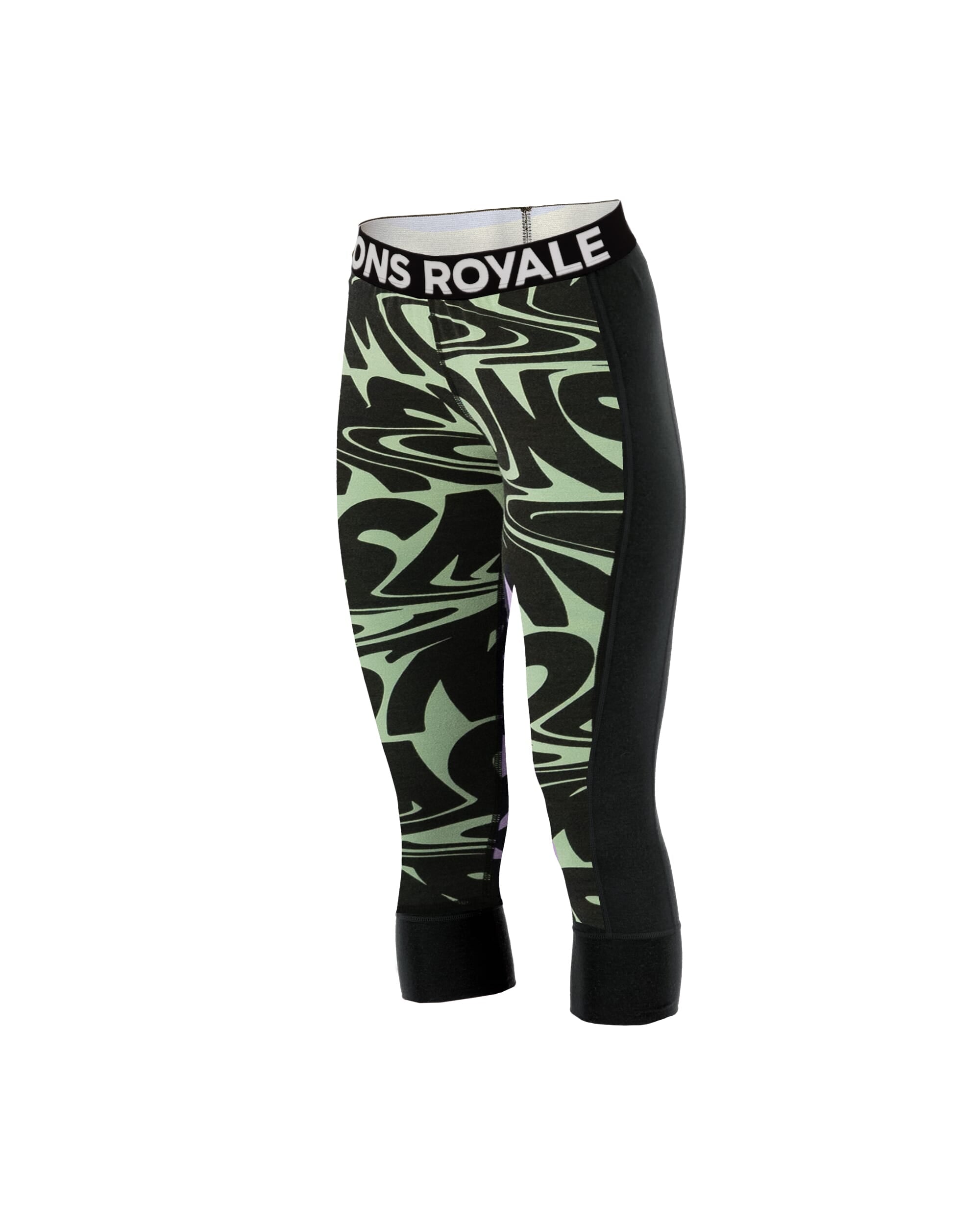 Mons Royale Womens Cascade Merino Base Layer 3/4 Legging