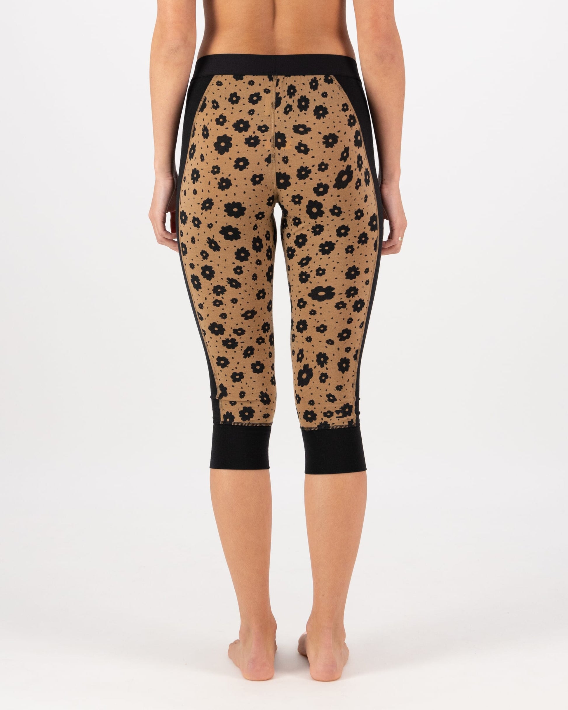 Mons Royale Womens Cascade Merino Base Layer 3/4 Legging