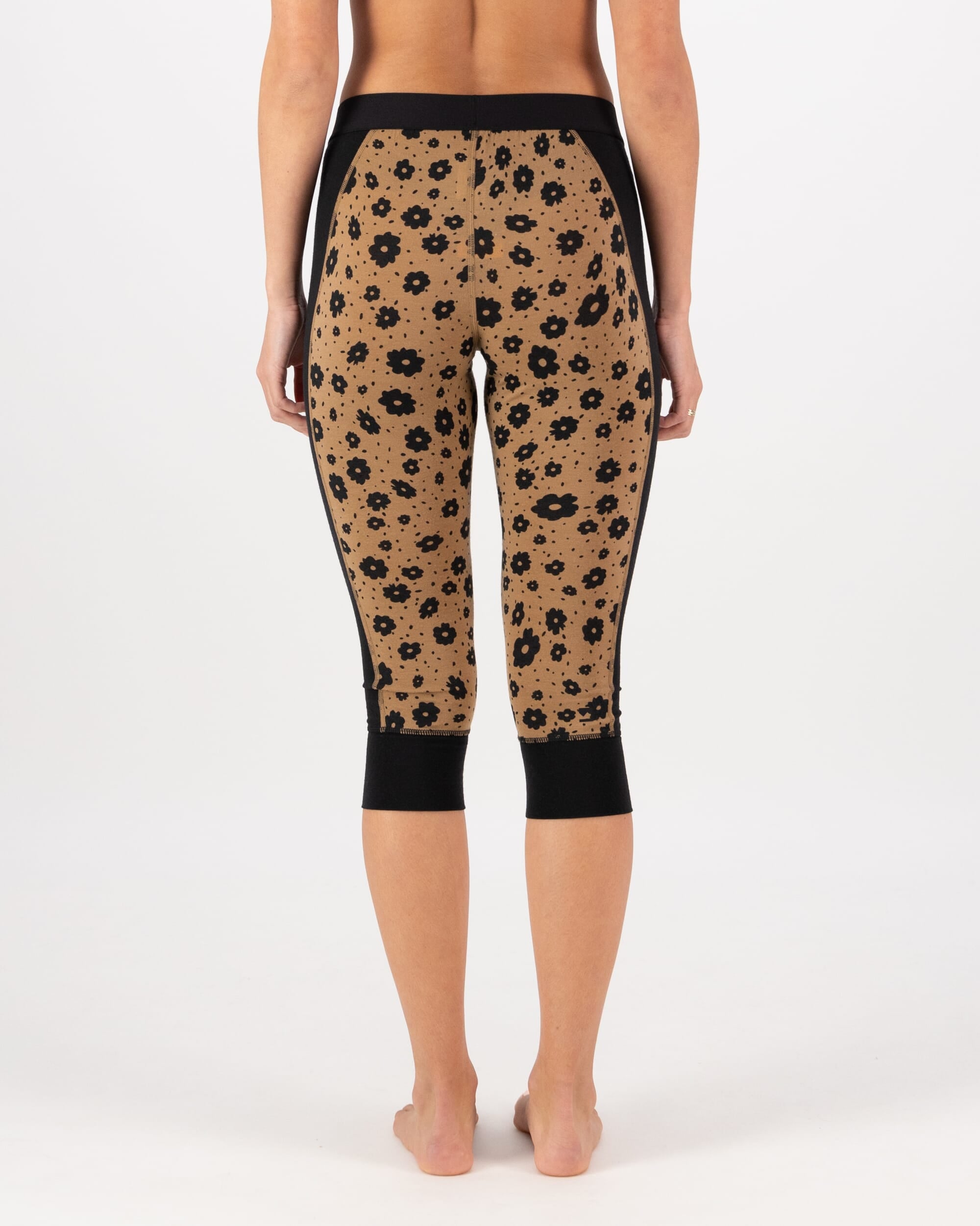 Mons Royale Womens Cascade Merino Base Layer 3/4 Legging