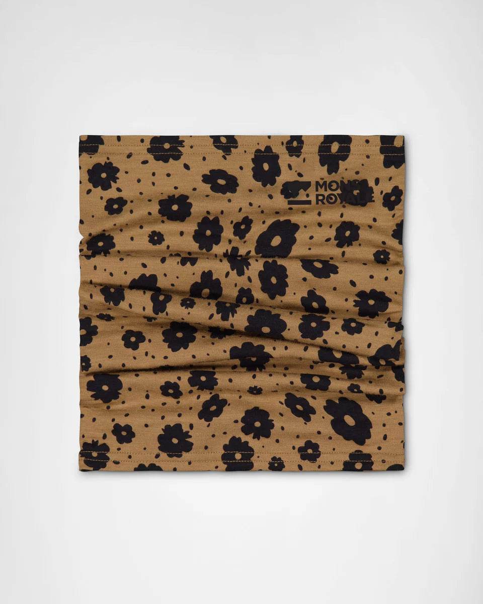 Mons Royale Daily Dose Merino Neckwarmer One Size Aoraki Lily Toffee