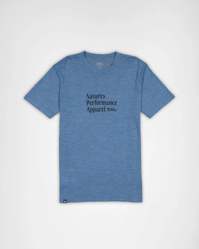 Mons Royale Mens Zephyr Merino Tencel T-Shirt