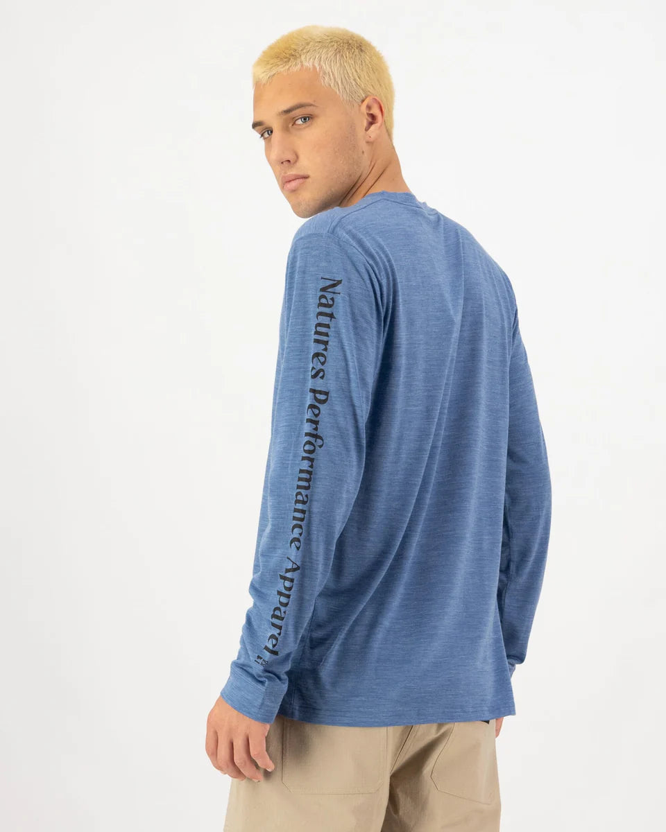 Mons Royale Mens Zephyr Merino Tencel Long Sleeve