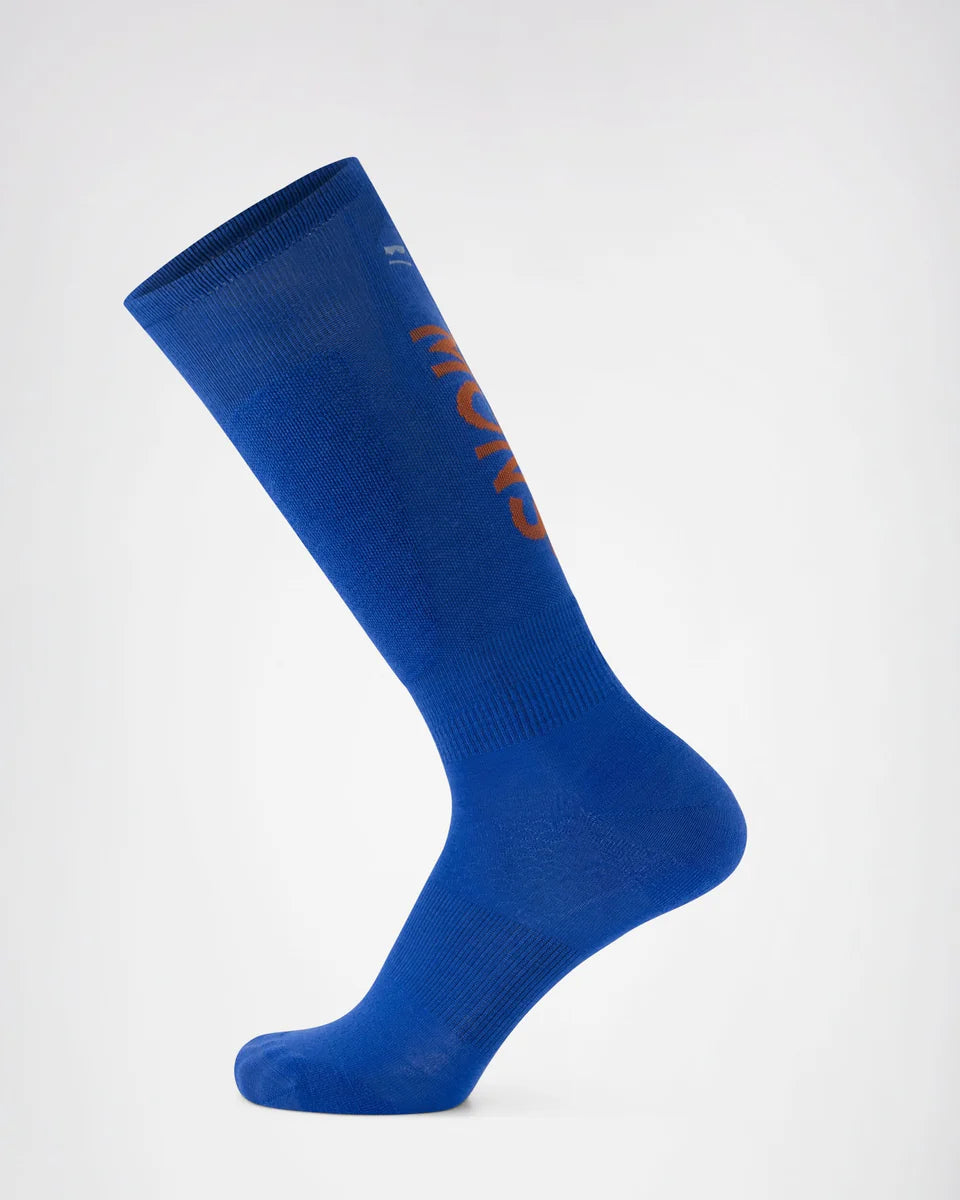 Mons Royale Atlas Merino Snow Sock Cobalt