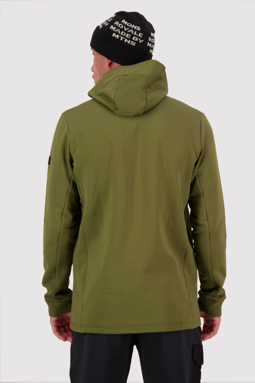 Mons Royale Mens Arcadia Merino Fleece Hoody