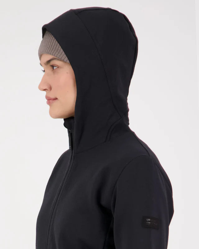 Mons Royale Womens Arcadia Merino Fleece Hoody
