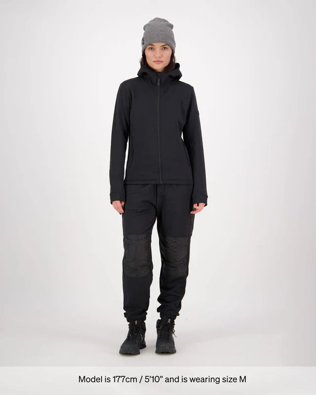 Mons Royale Womens Arcadia Merino Fleece Hoody