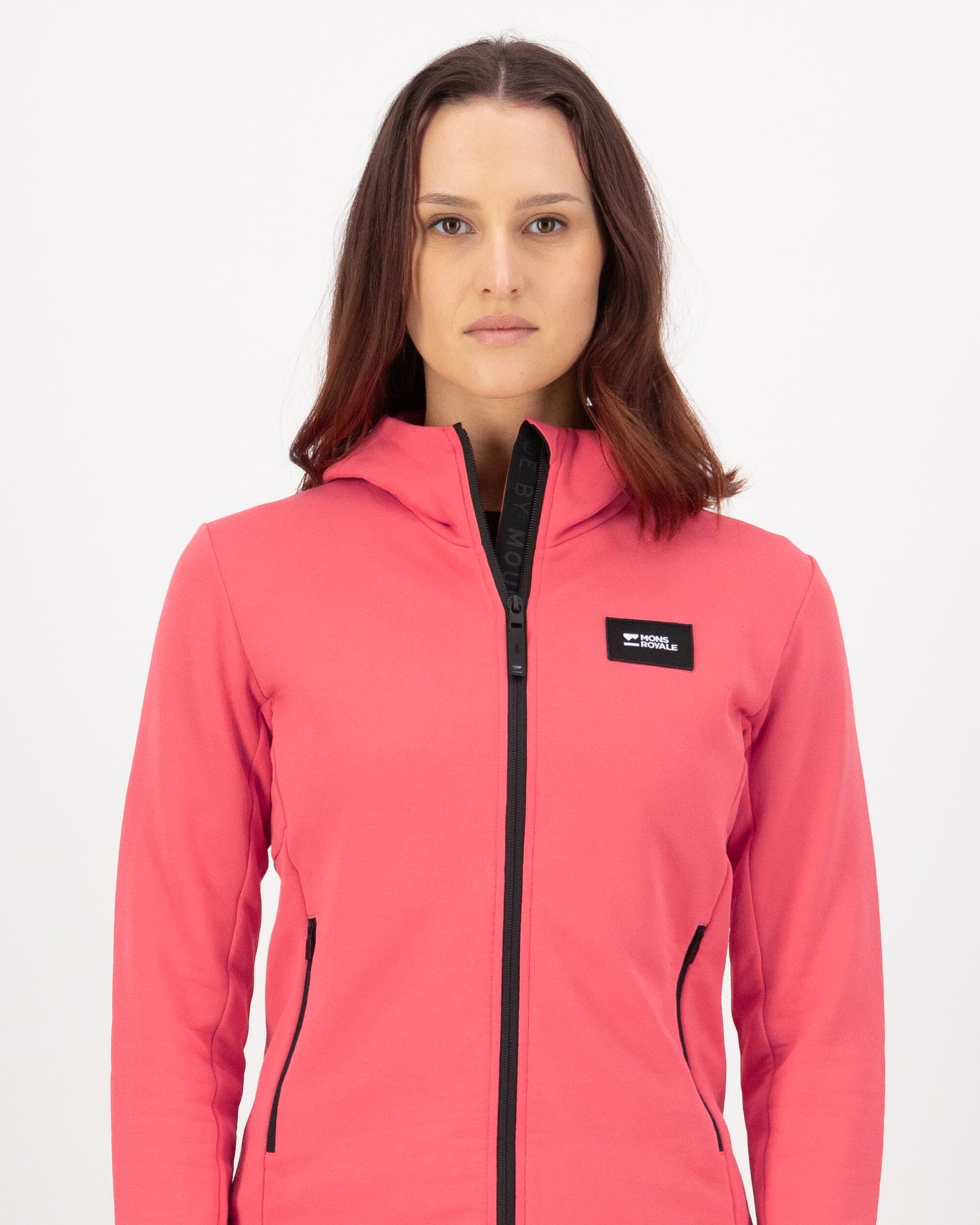 Mons Royale Womens Arcadia Merino Fleece Hoody
