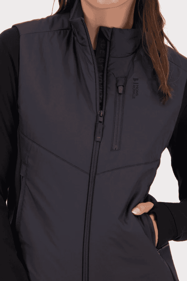 Mons Royale Womens Arete Wool Insulation Vest