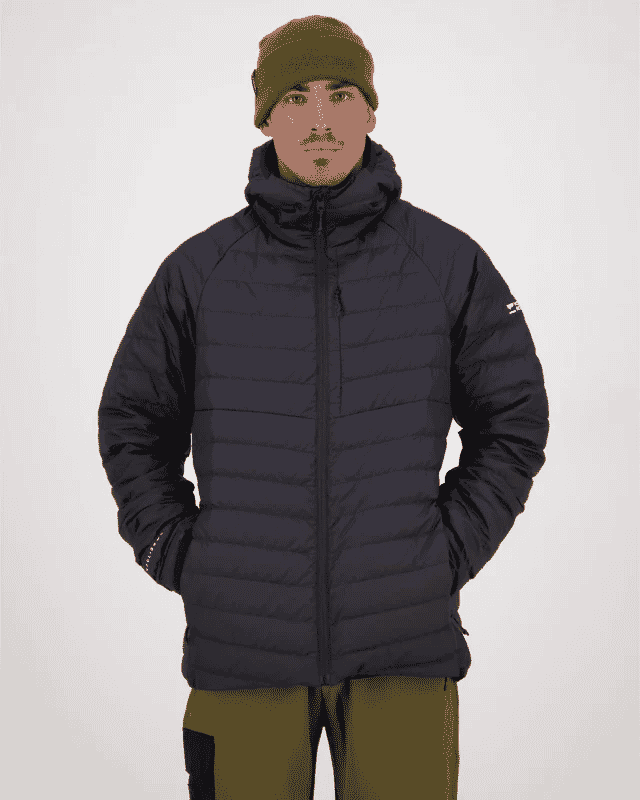 Mons Royale Mens Atmos Wool x Down Insulation Hood