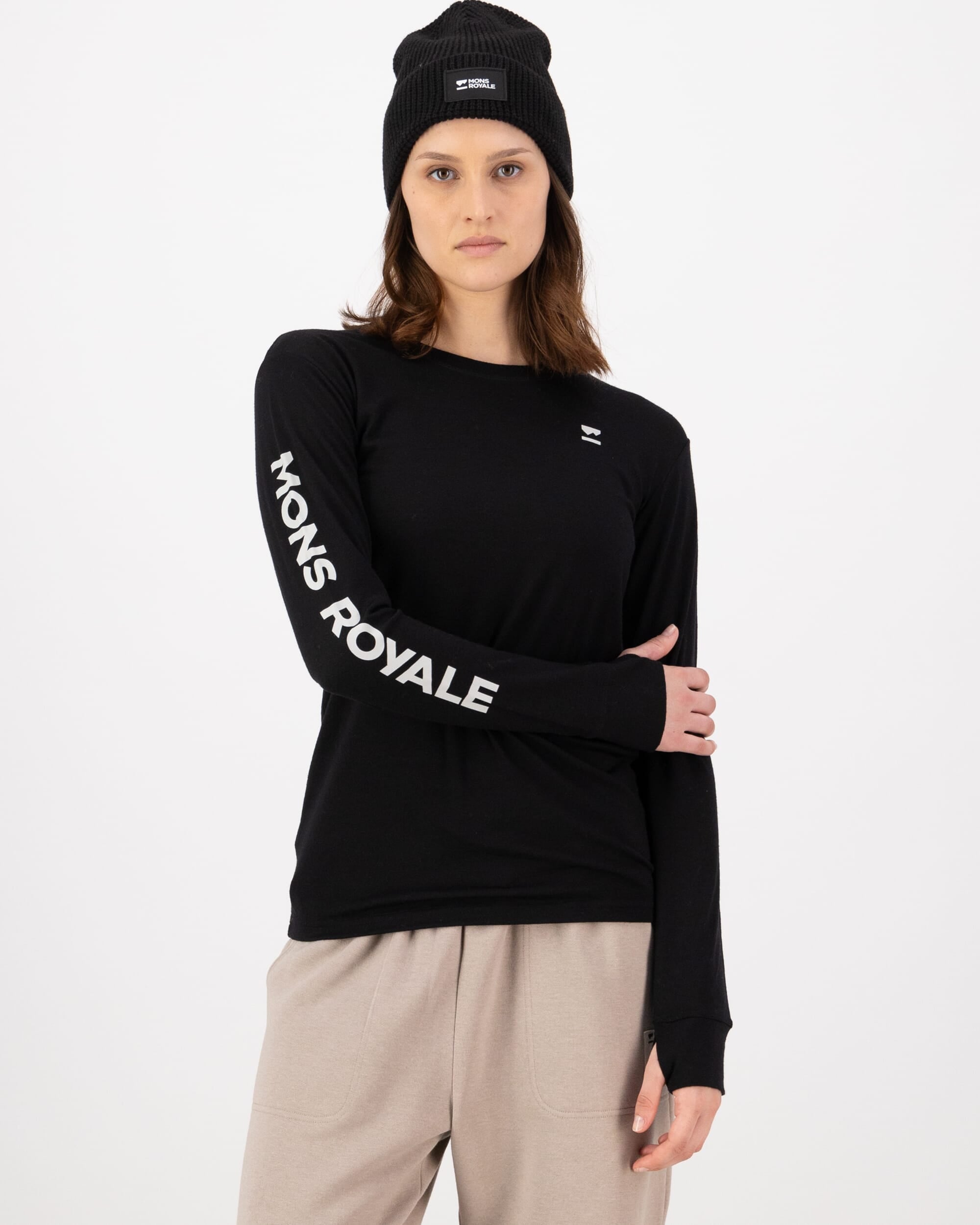 Mons Royale Womens Yotei Merino Classic Long Sleeve