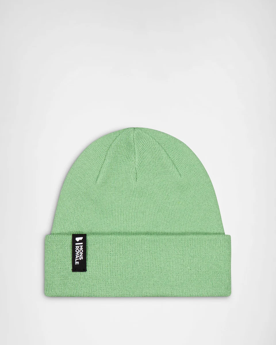 Mons Royale McCloud Merino Beanie One Size Matcha