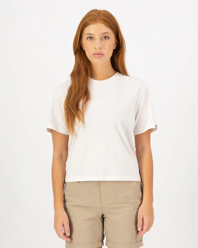 Mons Royale Womens Yonder Merino Organic Cotton T-Shirt