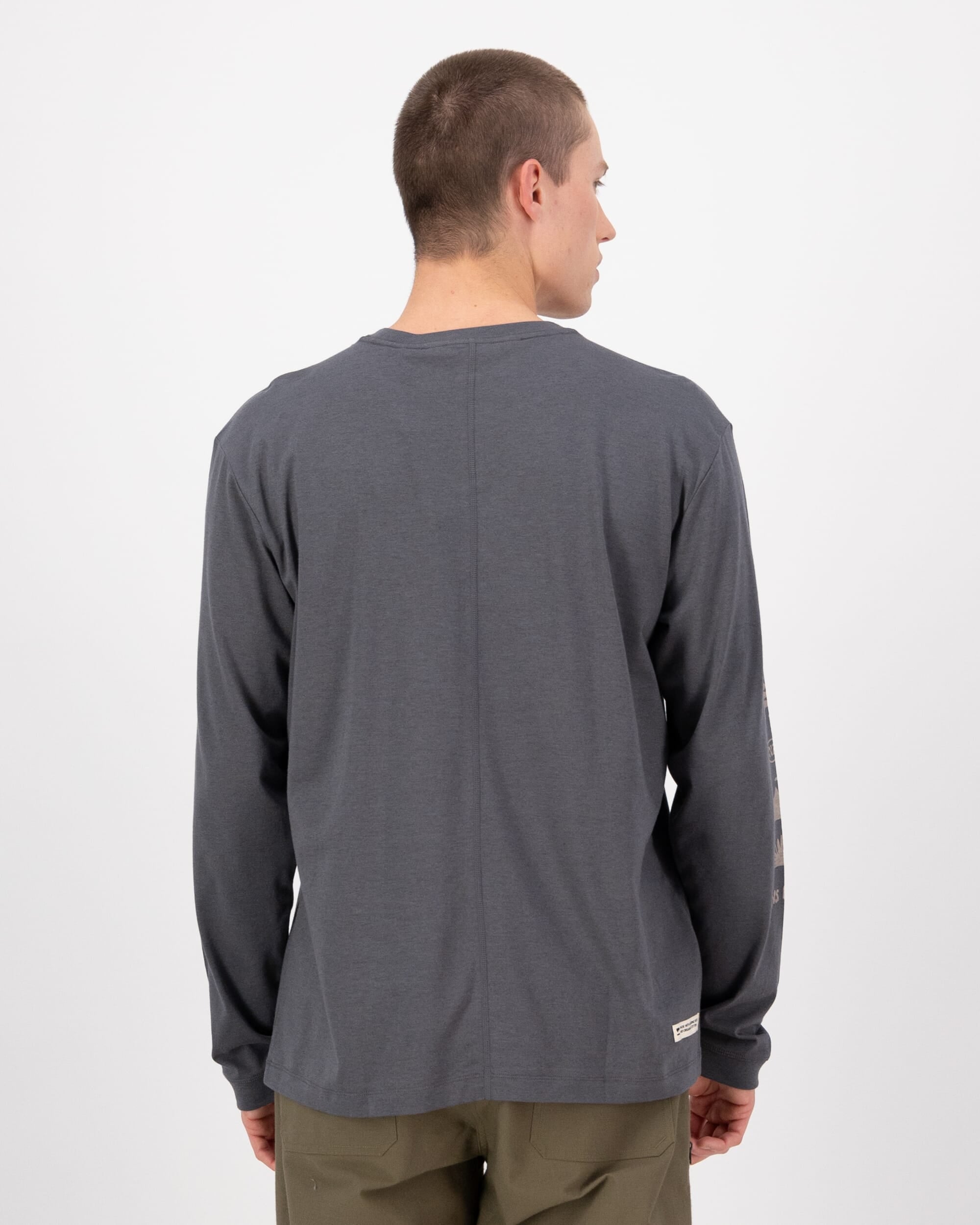 Mons Royale Mens Yonder Merino Organic Cotton Long Sleeve