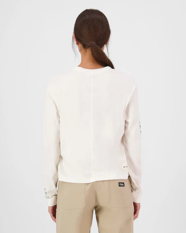 Mons Royale Womens Yonder Merino Organic Cotton Long Sleeve