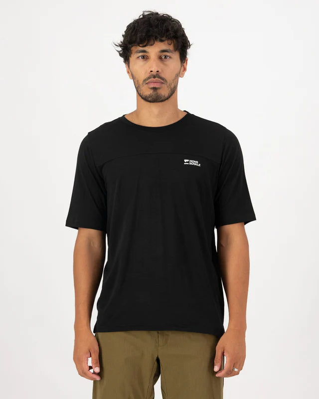 Mons Royale Mens Diversion Merino Bike Jersey Short Sleeve