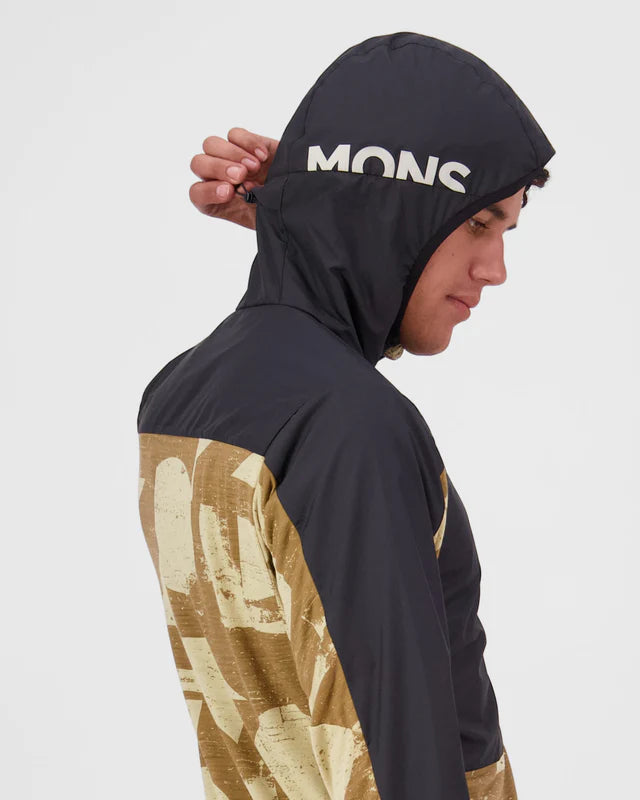 Mons Royale Mens Diversion Merino Wind Jacket