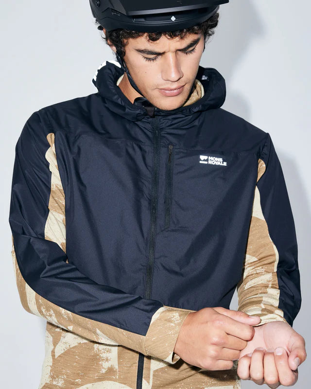 Mons Royale Mens Diversion Merino Wind Jacket