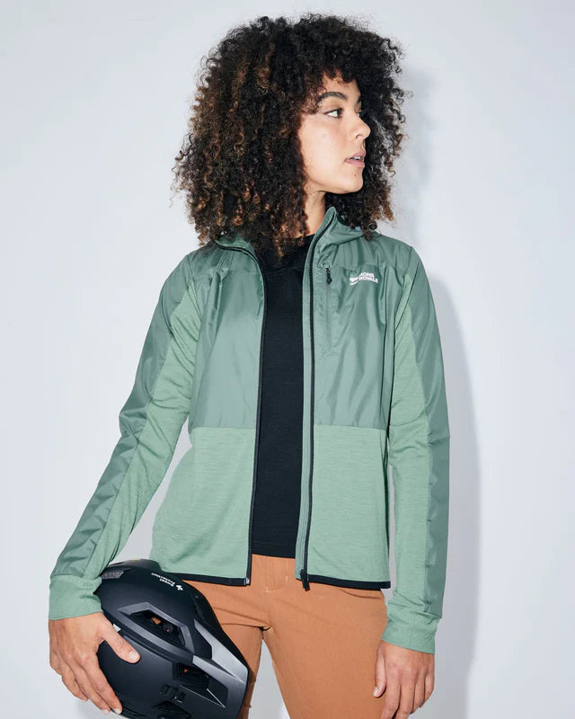 Mons Royale Womens Diversion Merino Wind Jacket