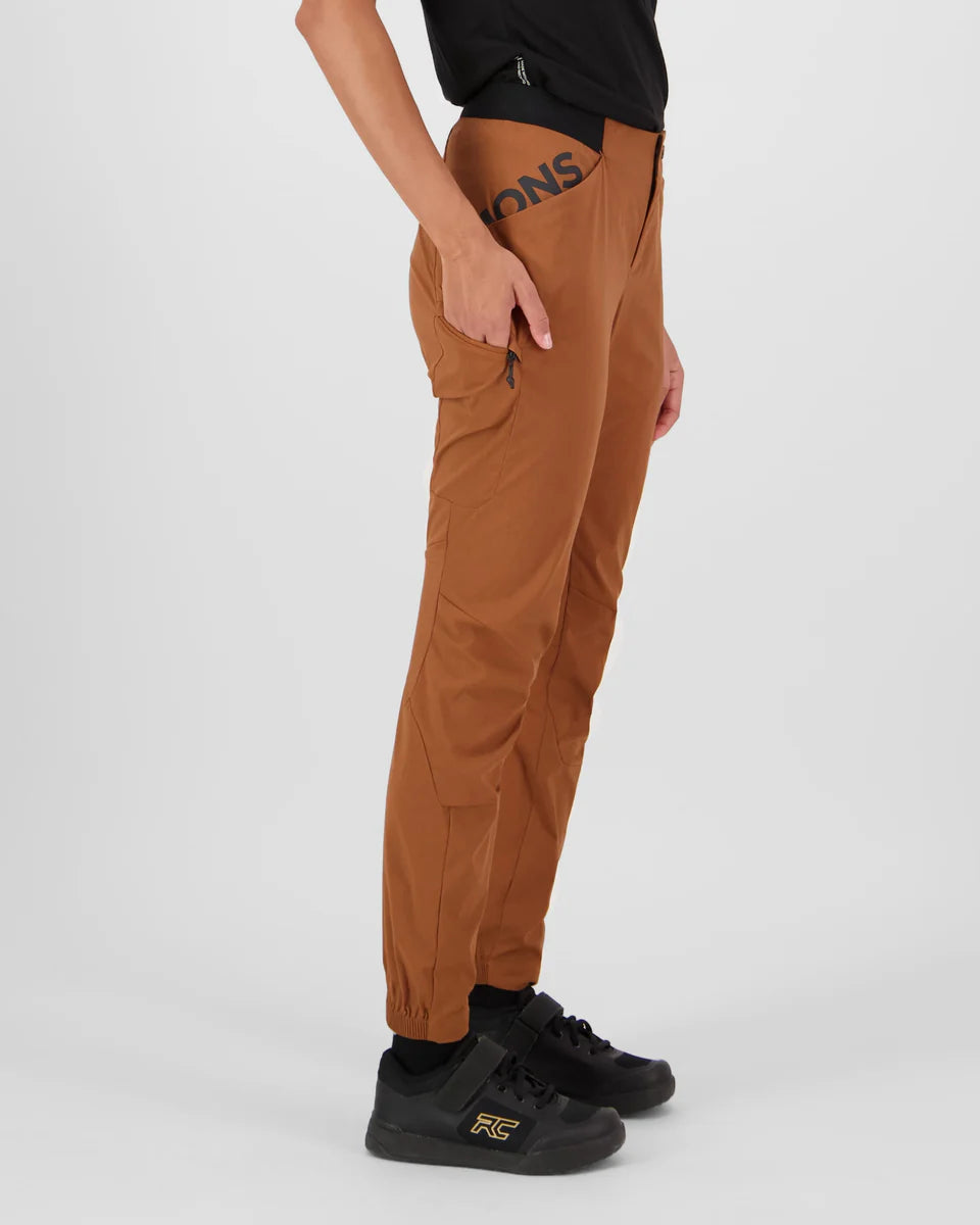 Mons Royale Womens Diversion Merino Trail Pants Caramel