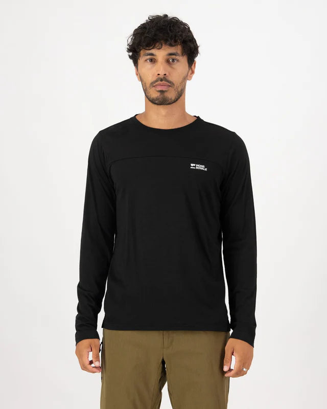 Mons Royale Mens Diversion Merino Bike Jersey Long Sleeve