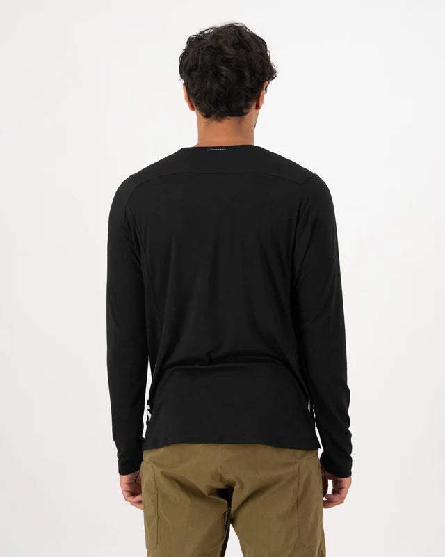 Mons Royale Mens Diversion Merino Bike Jersey Long Sleeve