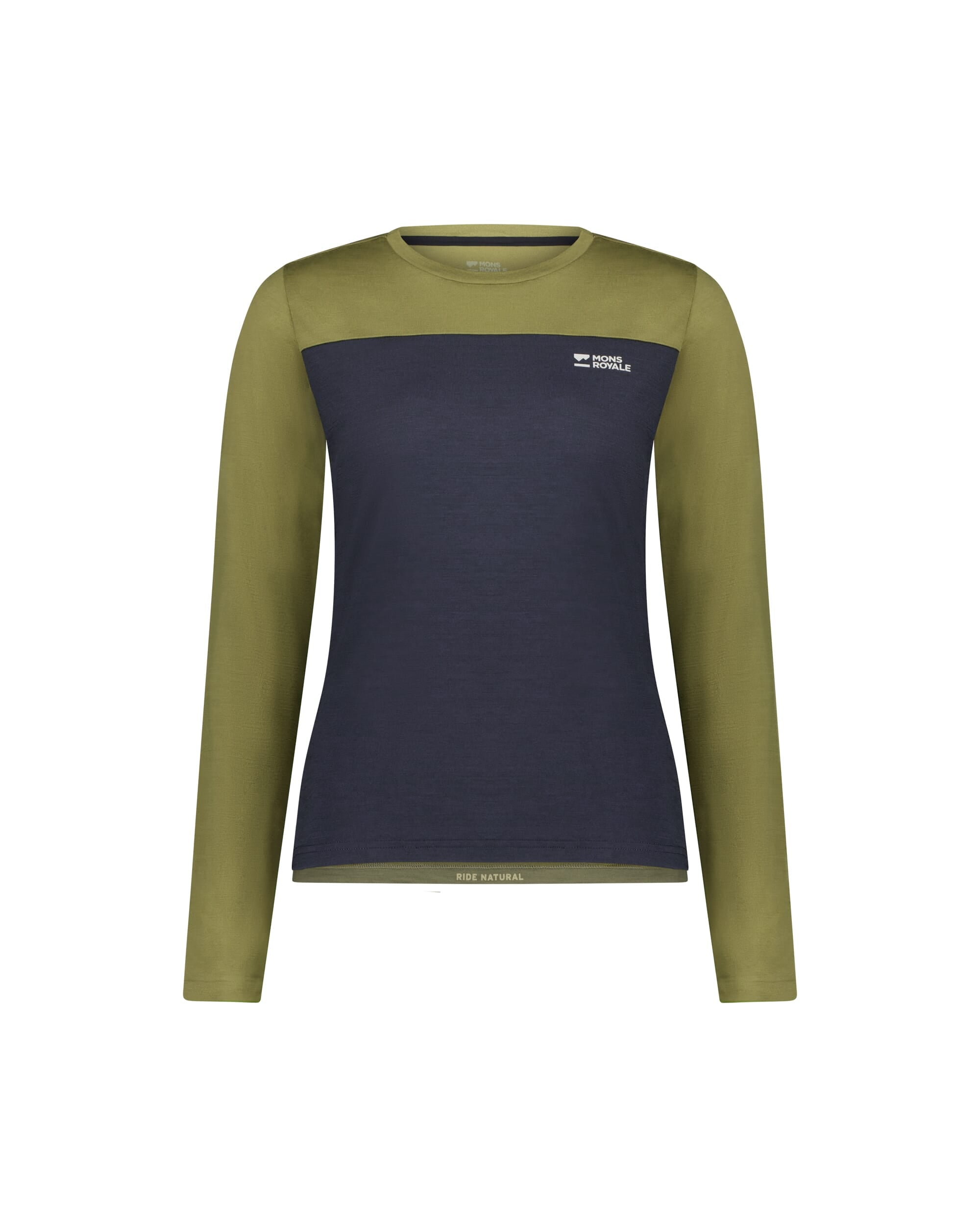 Mons Royale Womens Diversion Merino Bike Jersey Long Sleeve