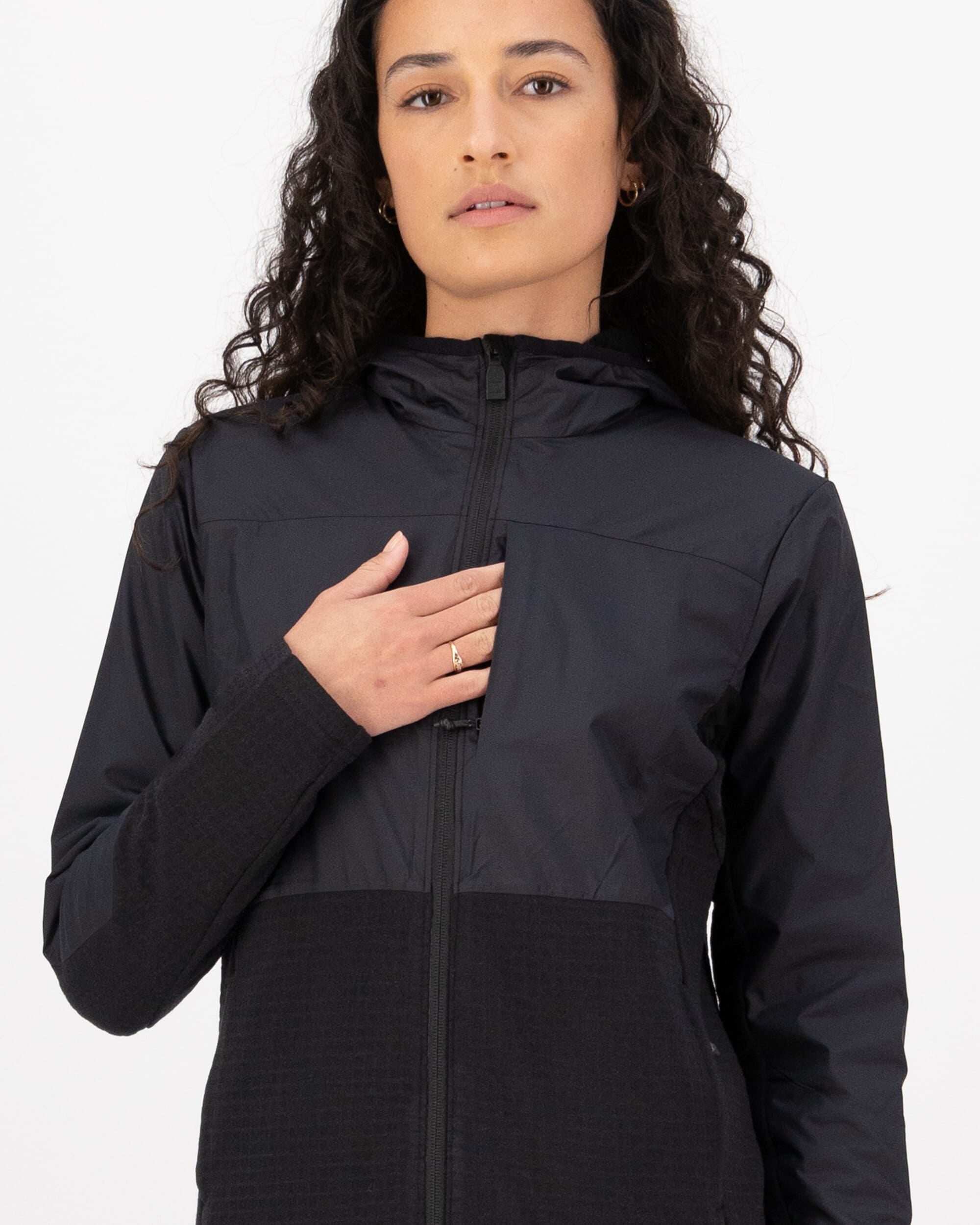 Mons Royale Womens Offgrid Merino Fleece Wind Jacket