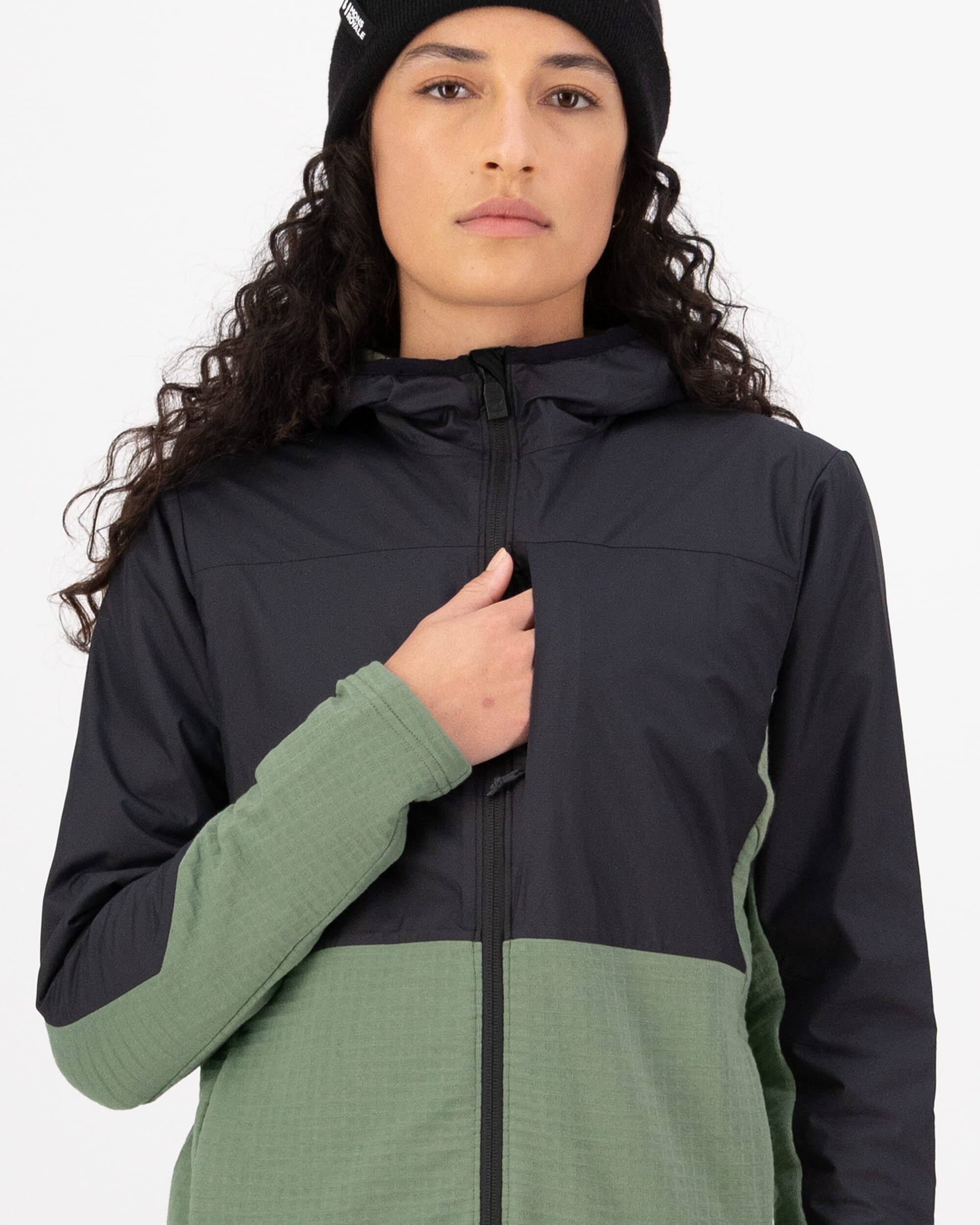 Mons Royale Womens Offgrid Merino Fleece Wind Jacket