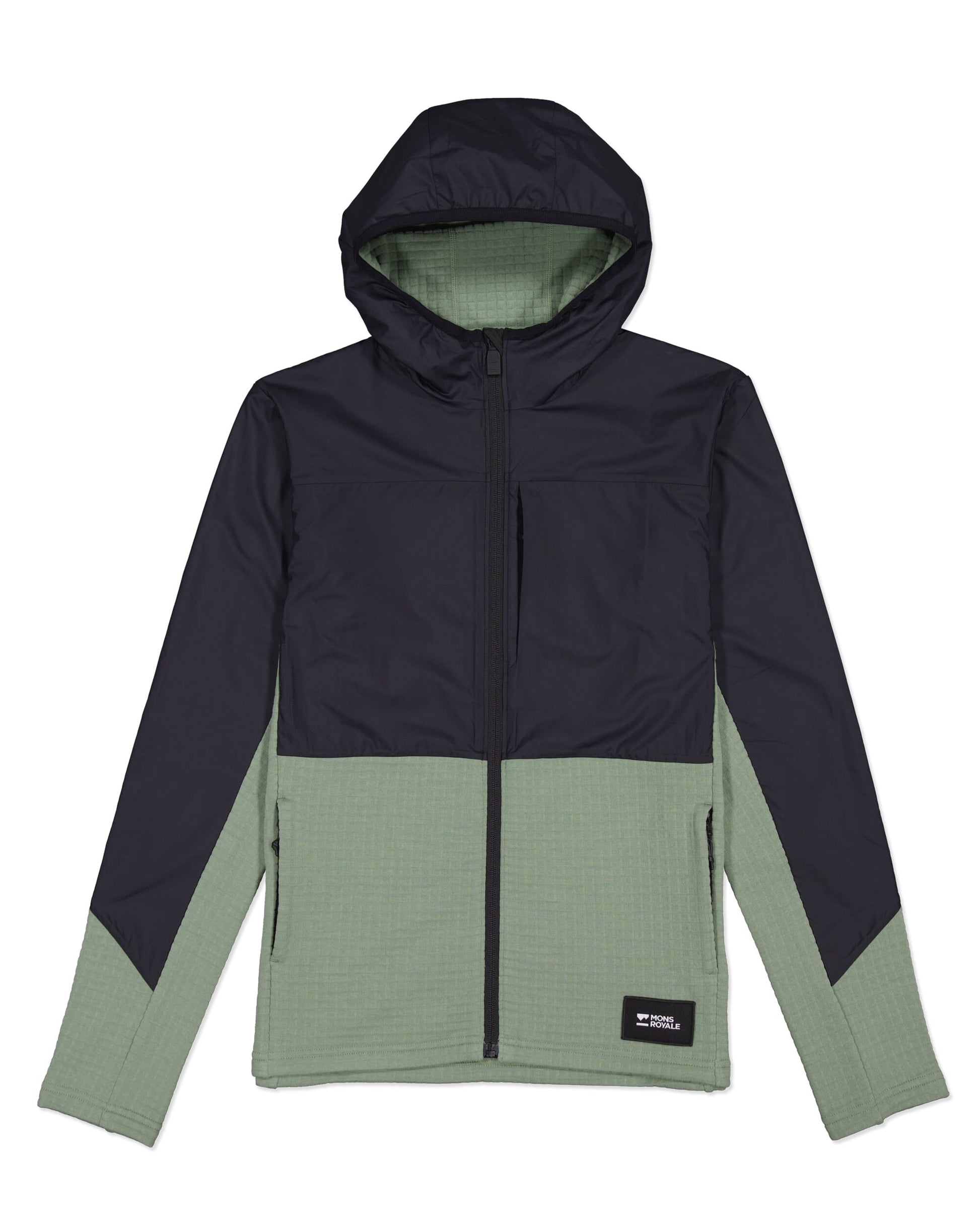 Mons Royale Womens Offgrid Merino Fleece Wind Jacket