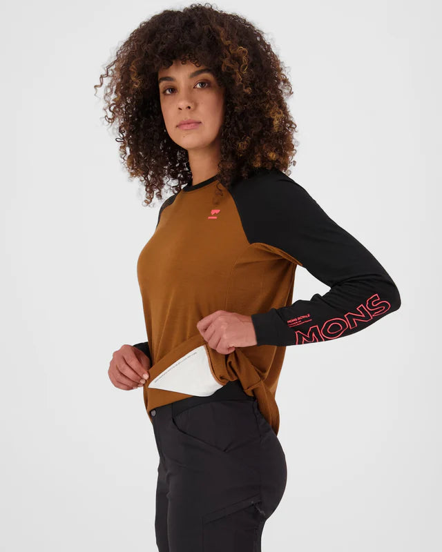 Mons Royale Womens Tarn Merino Long Sleeve
