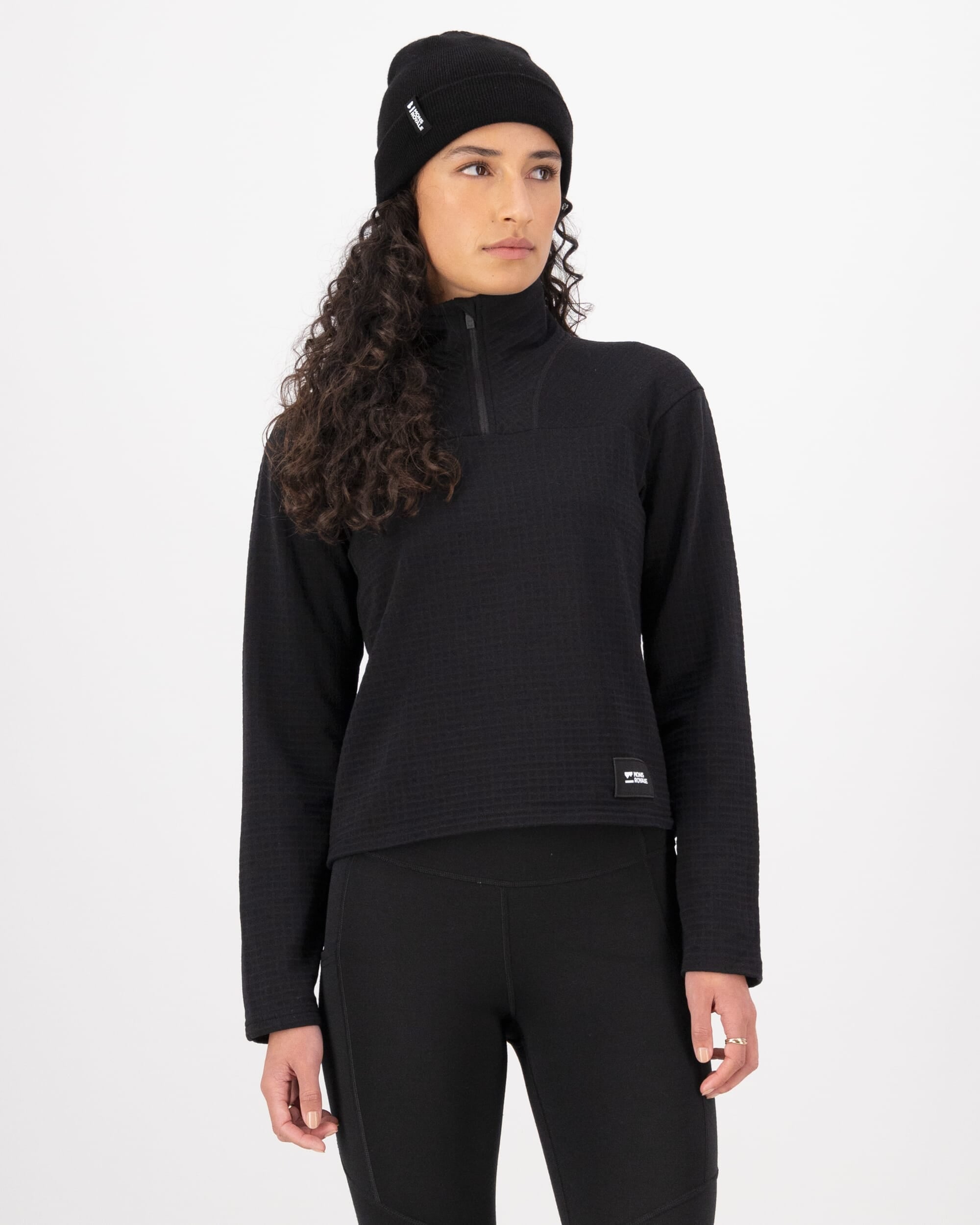 Mons Royale Womens Offgrid Merino Fleece Long Sleeve