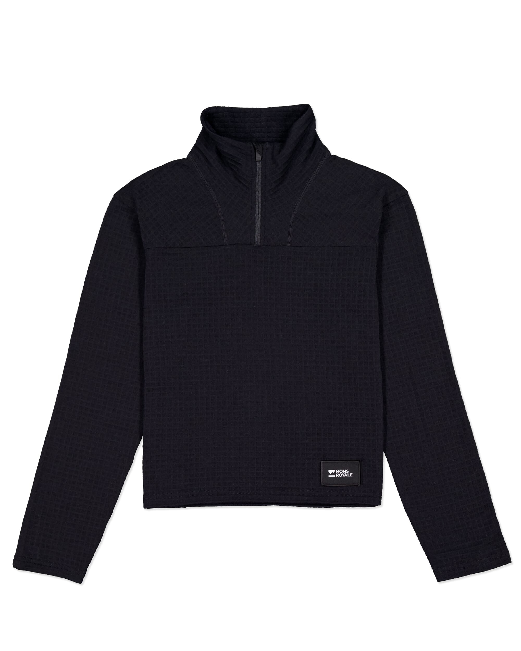 Mons Royale Womens Offgrid Merino Fleece Long Sleeve