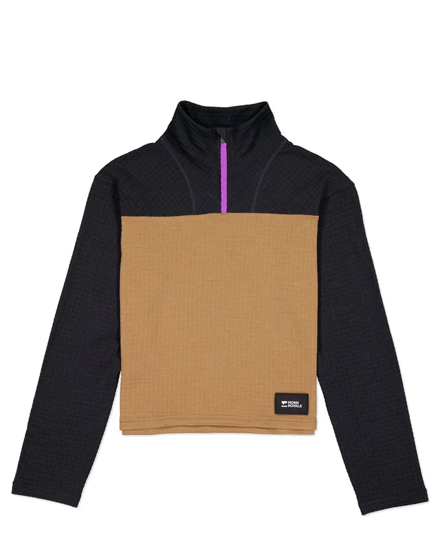 Mons Royale Womens Offgrid Merino Fleece Long Sleeve