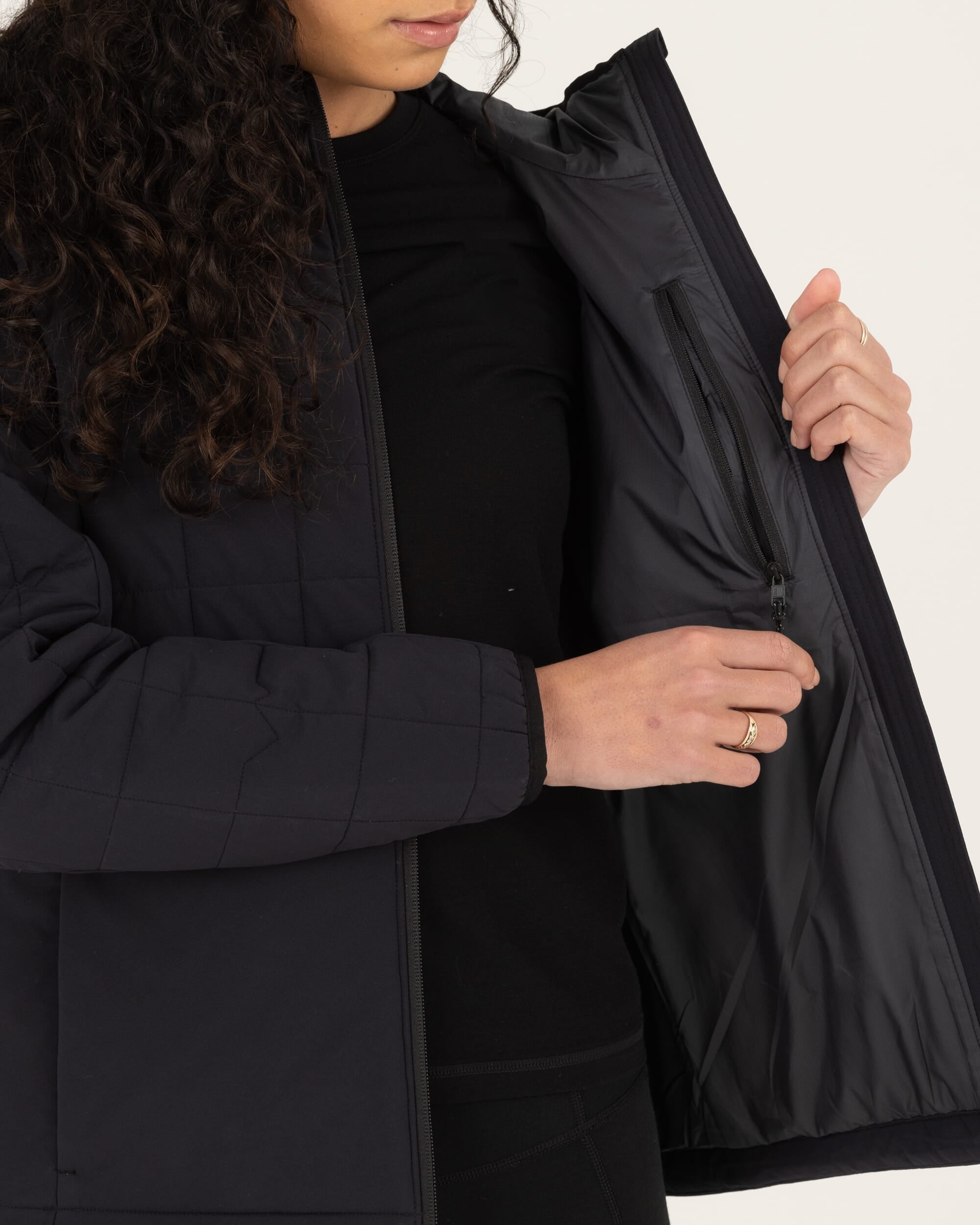 Mons Royale Womens Canyon Merino Insulated Hooded Jacket